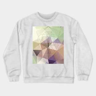 geometric shapes background Crewneck Sweatshirt